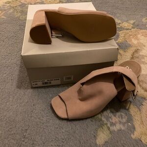 Nordstrom Blush Platform Sandals